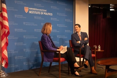 Cover image for Former Speaker of the House Paul Ryan Takes Aim at ‘Unserious Politics’ at IOP Forum