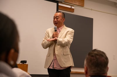 Cover image for ‘Do Both’: Hao Wang Wants to Preserve Cambridge Character, Increase Housing Stock In Council Run