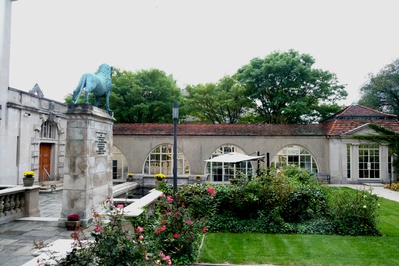 Cover image for Adolphus Busch Courtyard