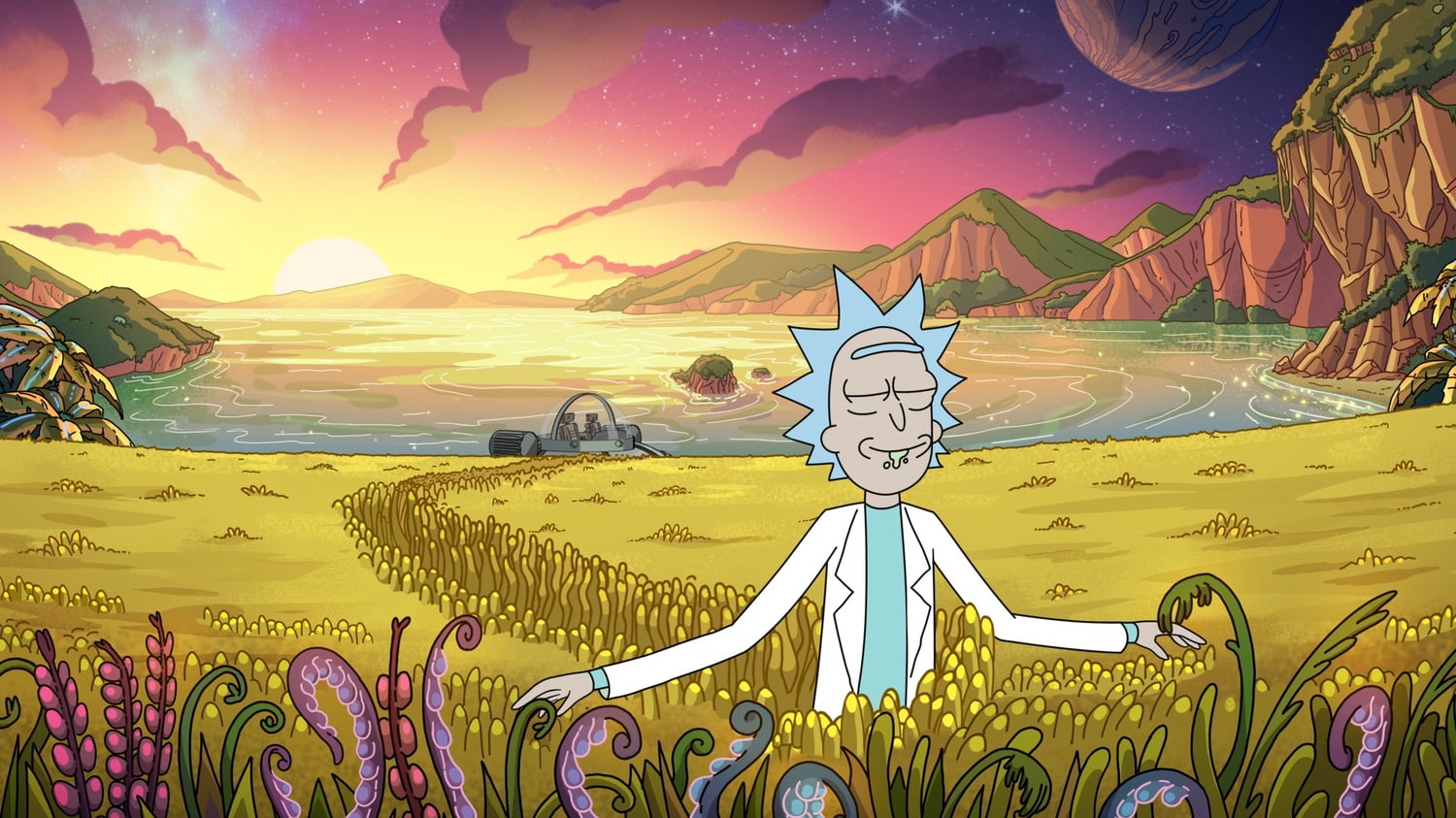 Rick in "Rick and Morty."