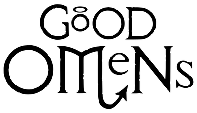 Cover image for "Good Omens" logo.