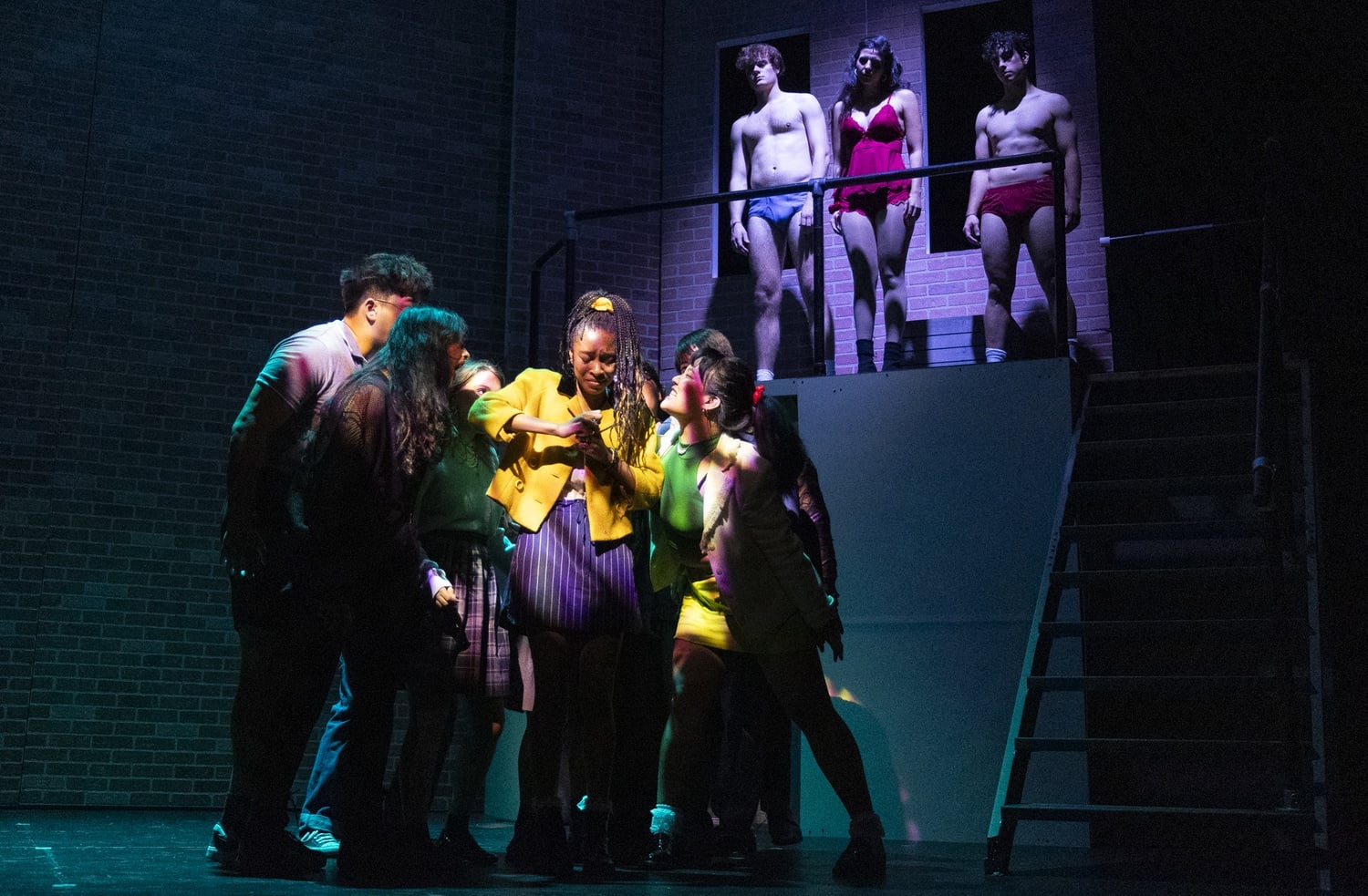 Directed by Ava Pallotta '25, "Heathers: The Musical" ran at the Loeb Drama Center from Oct. 19-21, 2023.