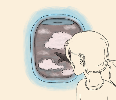 Cover image for crying on a plane