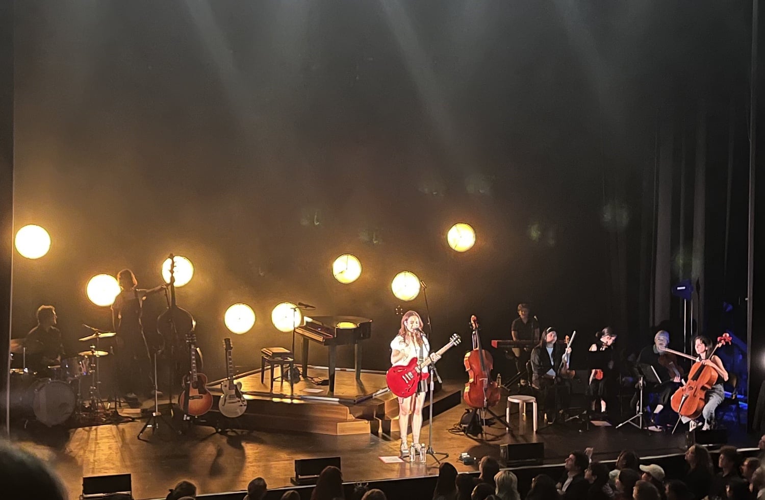 Laufey performed at The Wilbur on Oct. 29 on her Bewitched Tour.