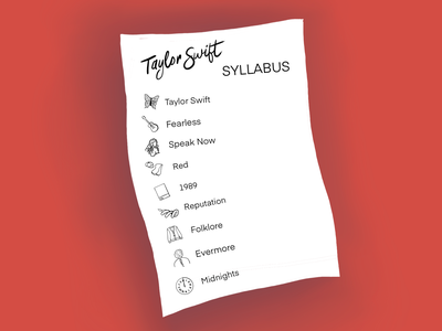 Cover image for Taylor Swift Class