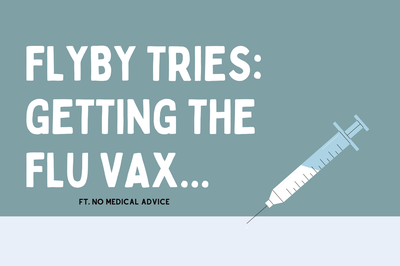 Cover image for Flyby Tries Graphic