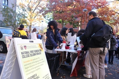 Cover image for Students Celebrate Second Annual First-Generation, Low-Income Visibility Week