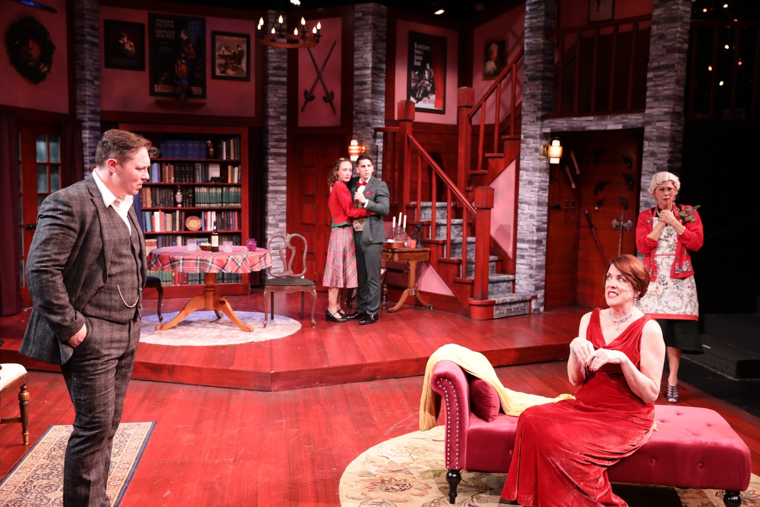 "The Game's Afoot: Holmes for the Holidays" runs at The Lyric Stage Company of Boston through Dec. 17.
