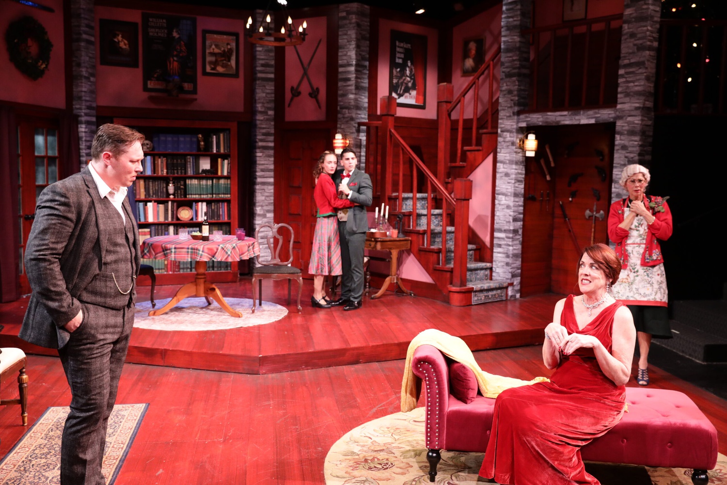 "The Game's Afoot: Holmes for the Holidays" runs at The Lyric Stage Company of Boston through Dec. 17.