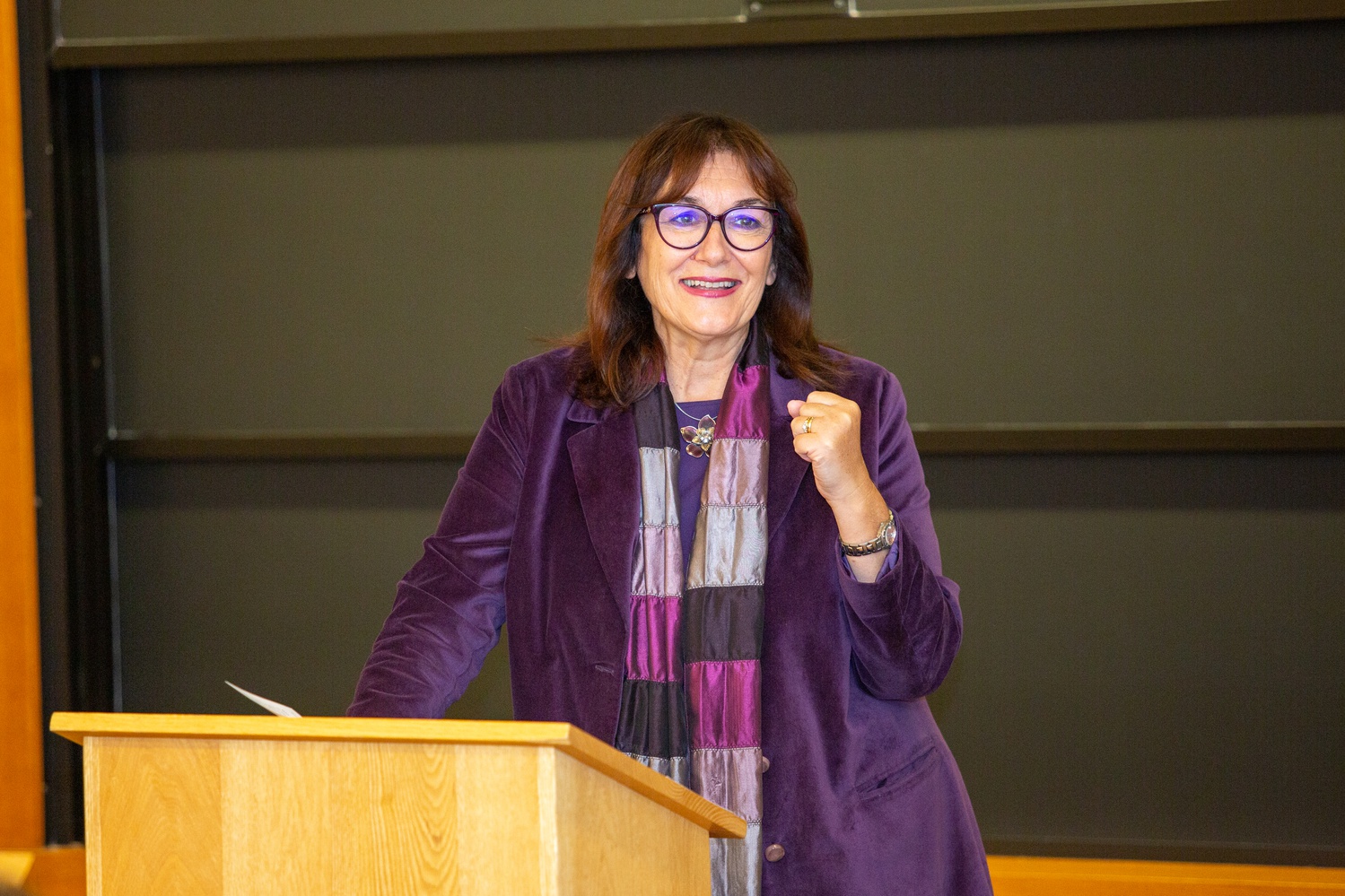 European Commission Vice President Dubravka Šuica, who leads the body’s work on deliberative democracy and demography, spoke at a Harvard Law School event Thursday.