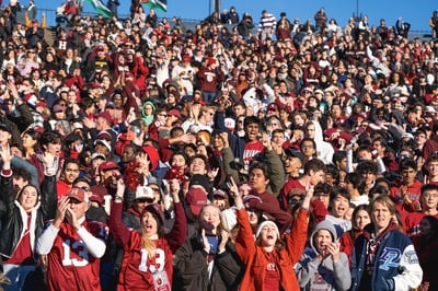 Cover image for Crimson fans Erupt in Cheers