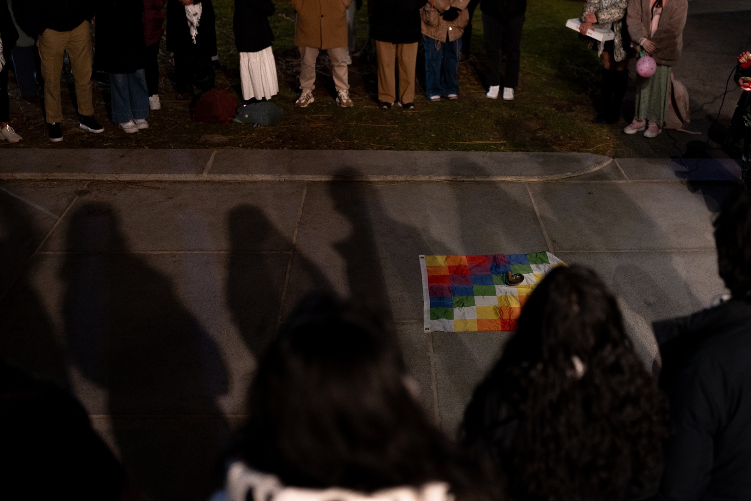 The Harvard Undergraduate Palestine Solidarity Committee hosted a vigil at Memorial Church to mourn Palestinians killed in the Israel-Hamas conflict.