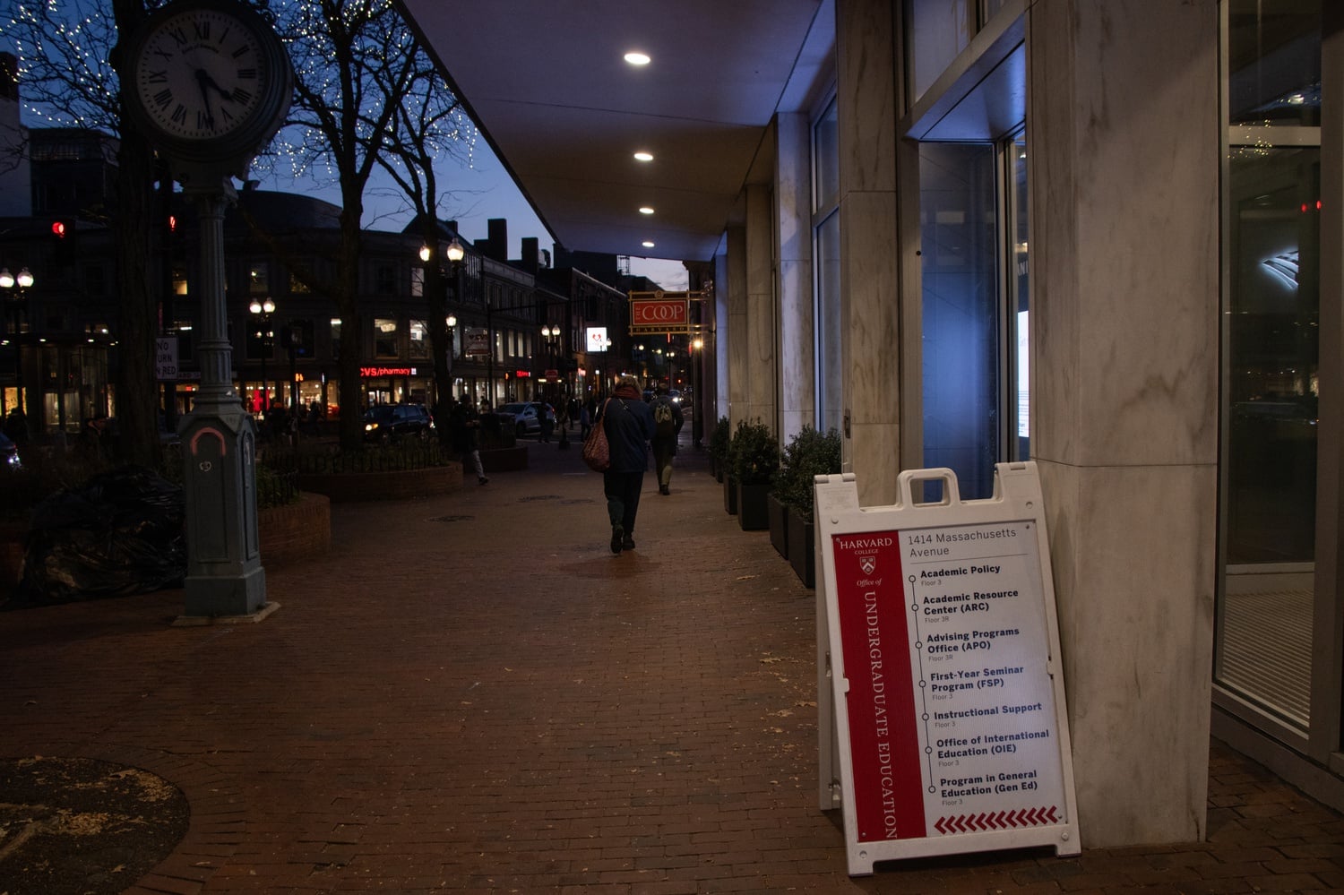 The Faculty of Arts and Sciences Research Administrative Services is located at 1414 Massachusetts Ave.