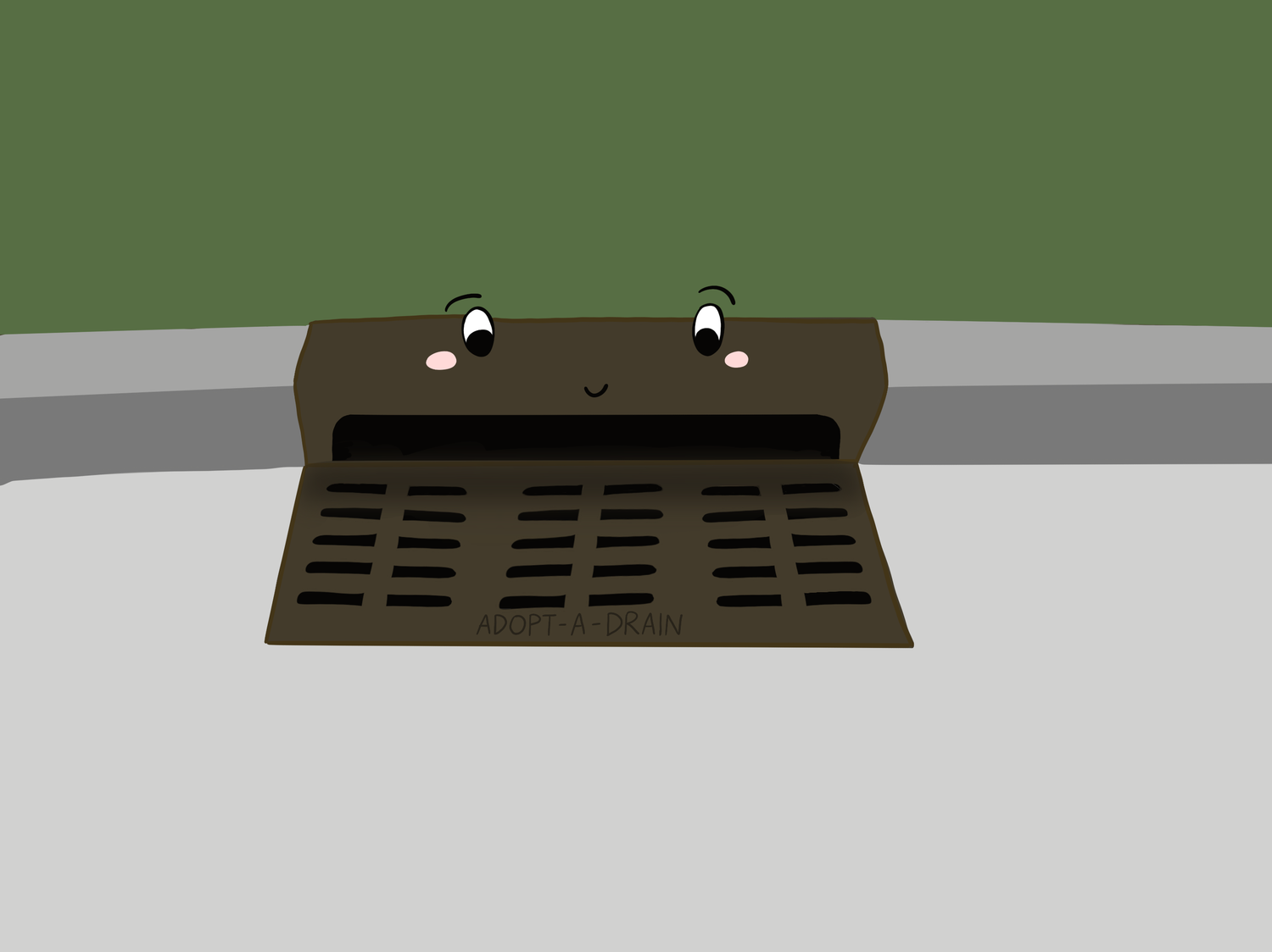 After choosing a drain and naming it, drain adopters clear out leaves and debris from the drain twice a month, logging the amount of debris they clean up online to measure the program’s impact.