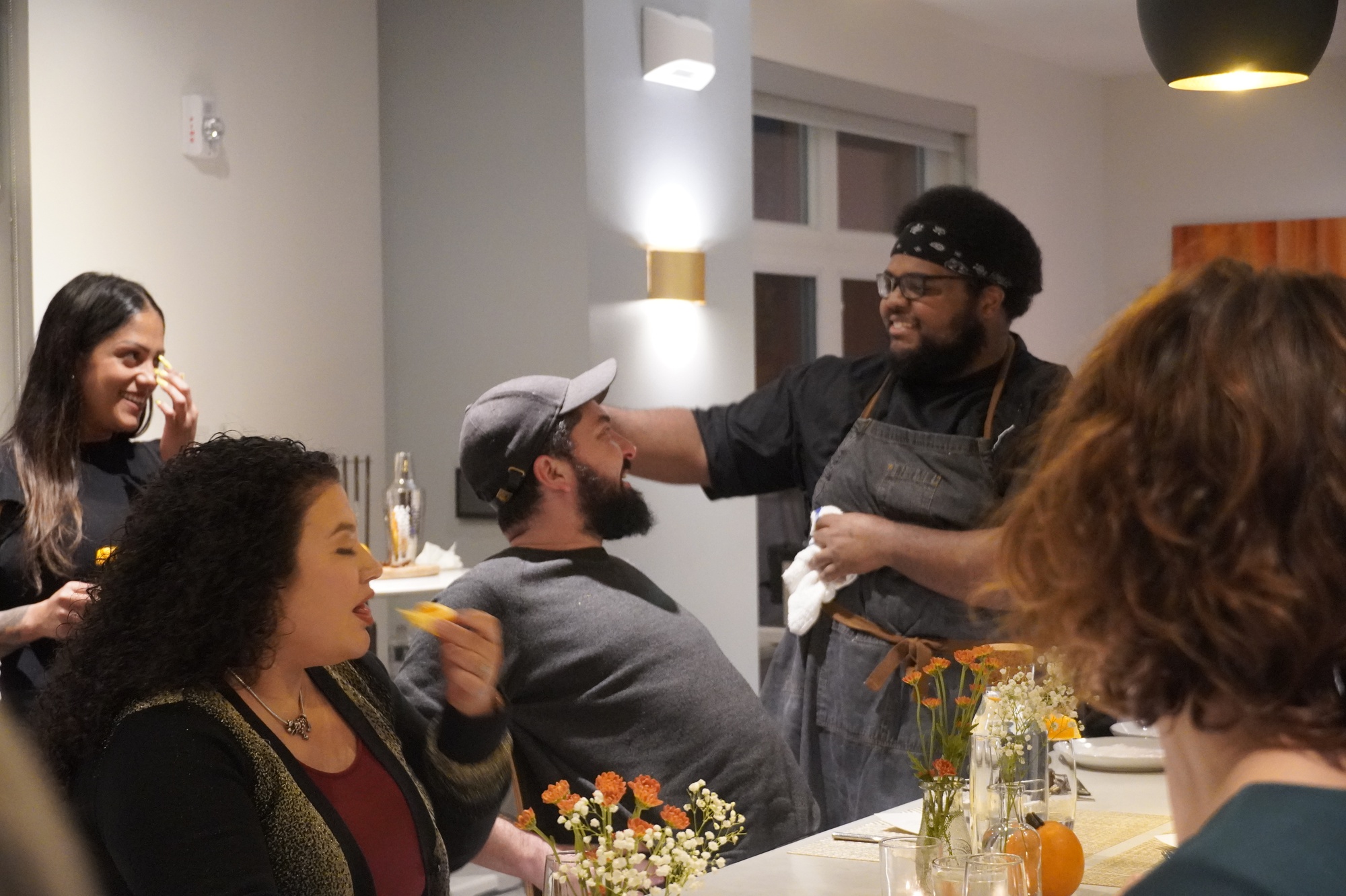 At the Out of Many One People supper club, people don't attend to make friends as much they attend to eat. For a price tag of $200, that’s to be expected.