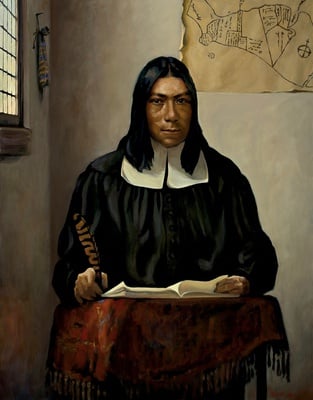 Cover image for Caleb Cheeshahteaumuck Painting