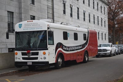 Cover image for ‘A Life-Saving Therapy’: Students Organize Blood Drive with Mass General Bloodmobile