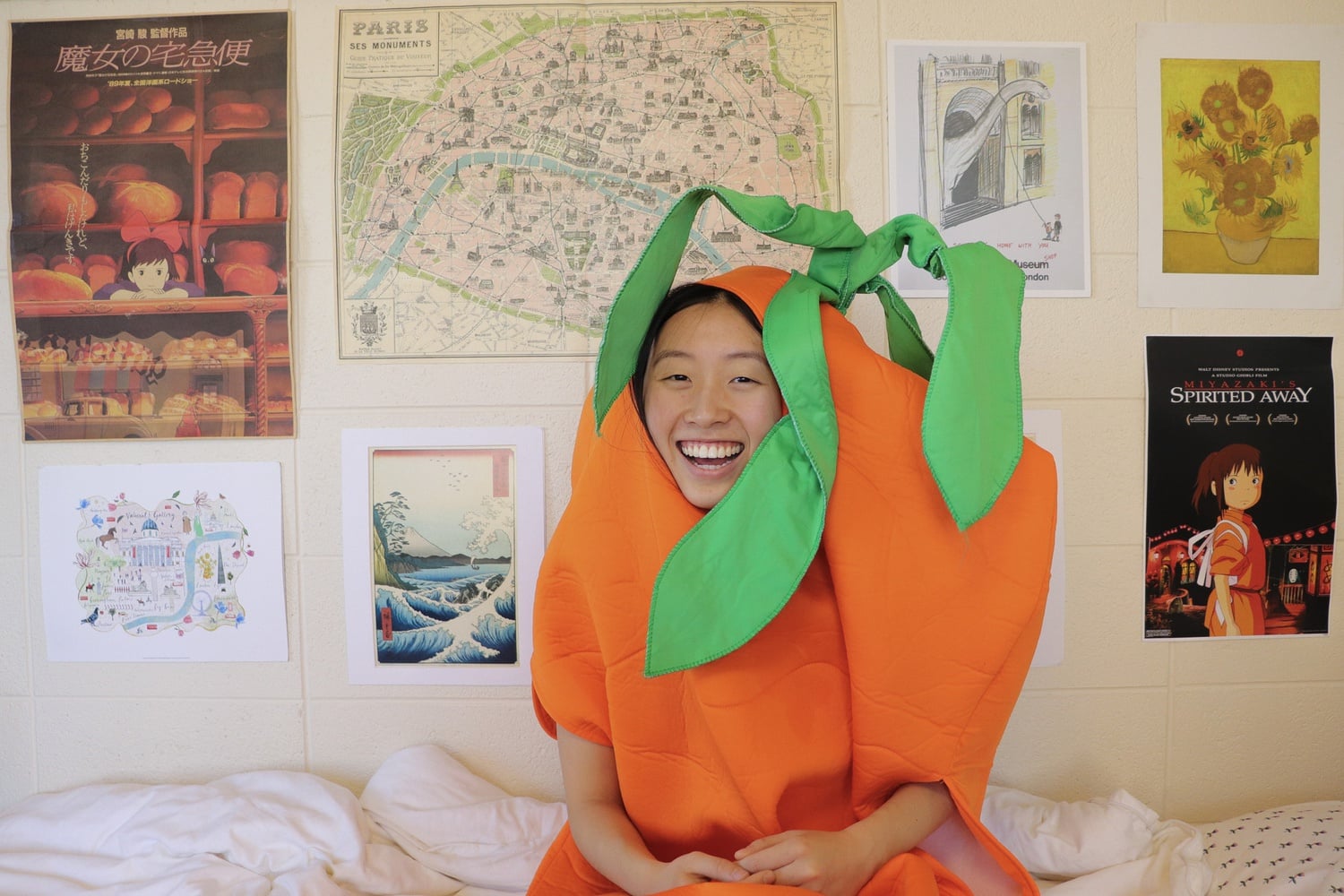 Audrey N. Kang ’24  was elected for having the most class spirit out of the Class of 2024. “HoCo is honestly the best thing that I’ve done,” she says.