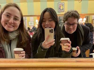 Cover image for our well-deserved hot chocolate