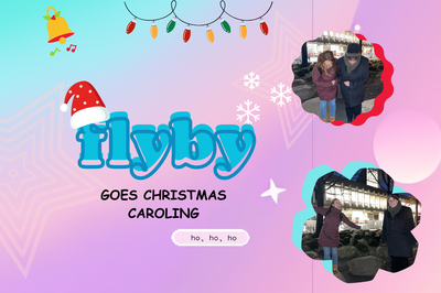 Cover image for Flyby Tries: Christmas Caroling
