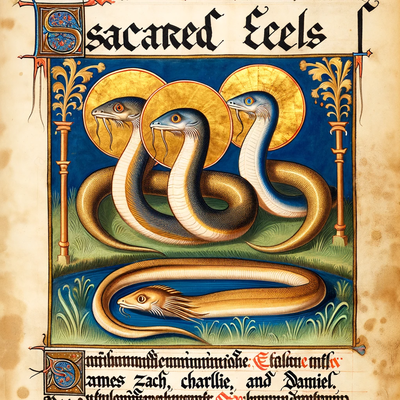 Cover image for Sacred eels