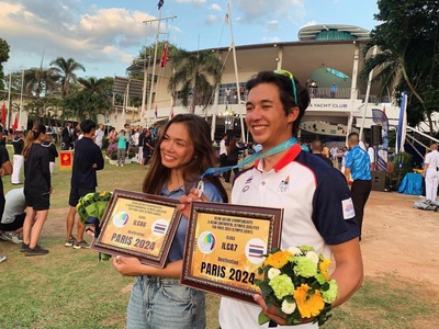 Cover image for Sophia Montgomery at Asian Sailing Championships and Asian Olympic Qualifier for 2024 Olympic Games
