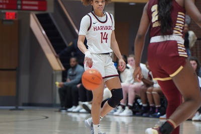 Cover image for Women's basketball against BC.