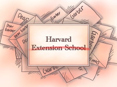 Cover image for Harvard Extension School Students Protest Degree Names Through Postcard Campaign