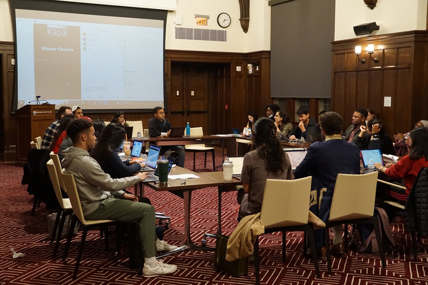 The student council of Harvard's Graduate School of Arts and Sciences considered a proposal to increase the student body fee.
