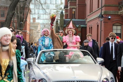 Cover image for In Photos: Hasty Pudding Honor Actors Annette Bening and Barry Keoghan