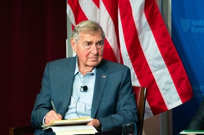 Cover image for Former HKS Dean Graham Allison Met With Chinese President Xi Jinping During Beijing Visit