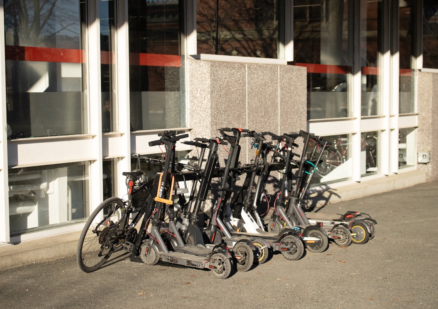 Harvard students have reported a surge in scooter and bike thefts on campus in recent years.