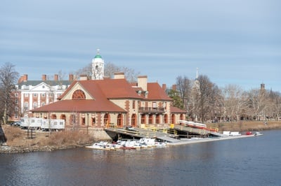 Cover image for ‘It’s Like the Super Bowl for Us’: Harvard’s Alumni Make Their Head of the Charles Return