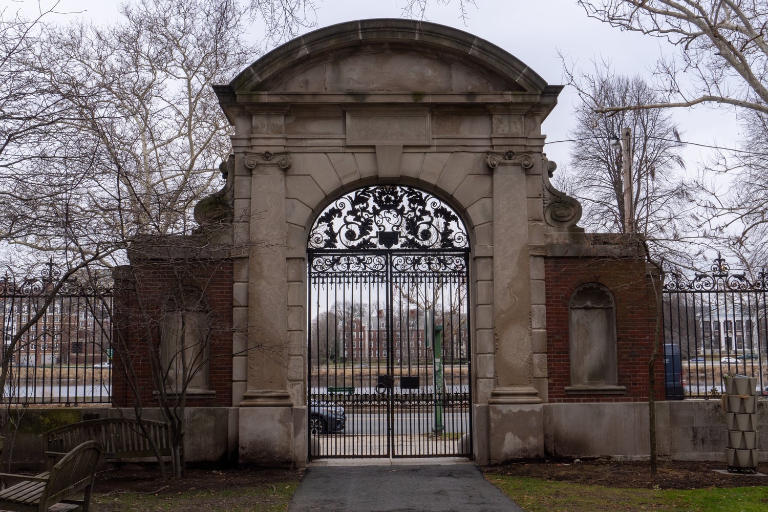 Eliot house is one of nine undergraduate houses along the Charles River. Rumors circulated Sunday on the anonymous social media app Sidechat about a decrease in security during "River Run."