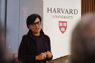 Cover image for Pritzker Defends Naming Gay Harvard President in First Interview Since May 2023