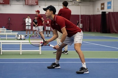 Cover image for ‘One Match at a Time’: Men’s Tennis Methodically Works Its Way to Glory