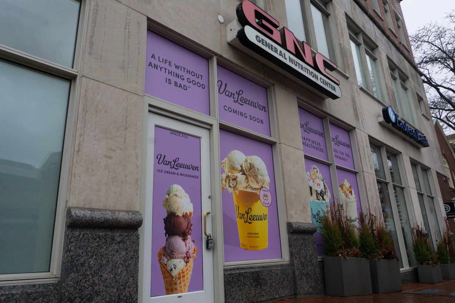 Van Leeuwen, an ice cream shop, is soon to open at 1 Brattle Square.