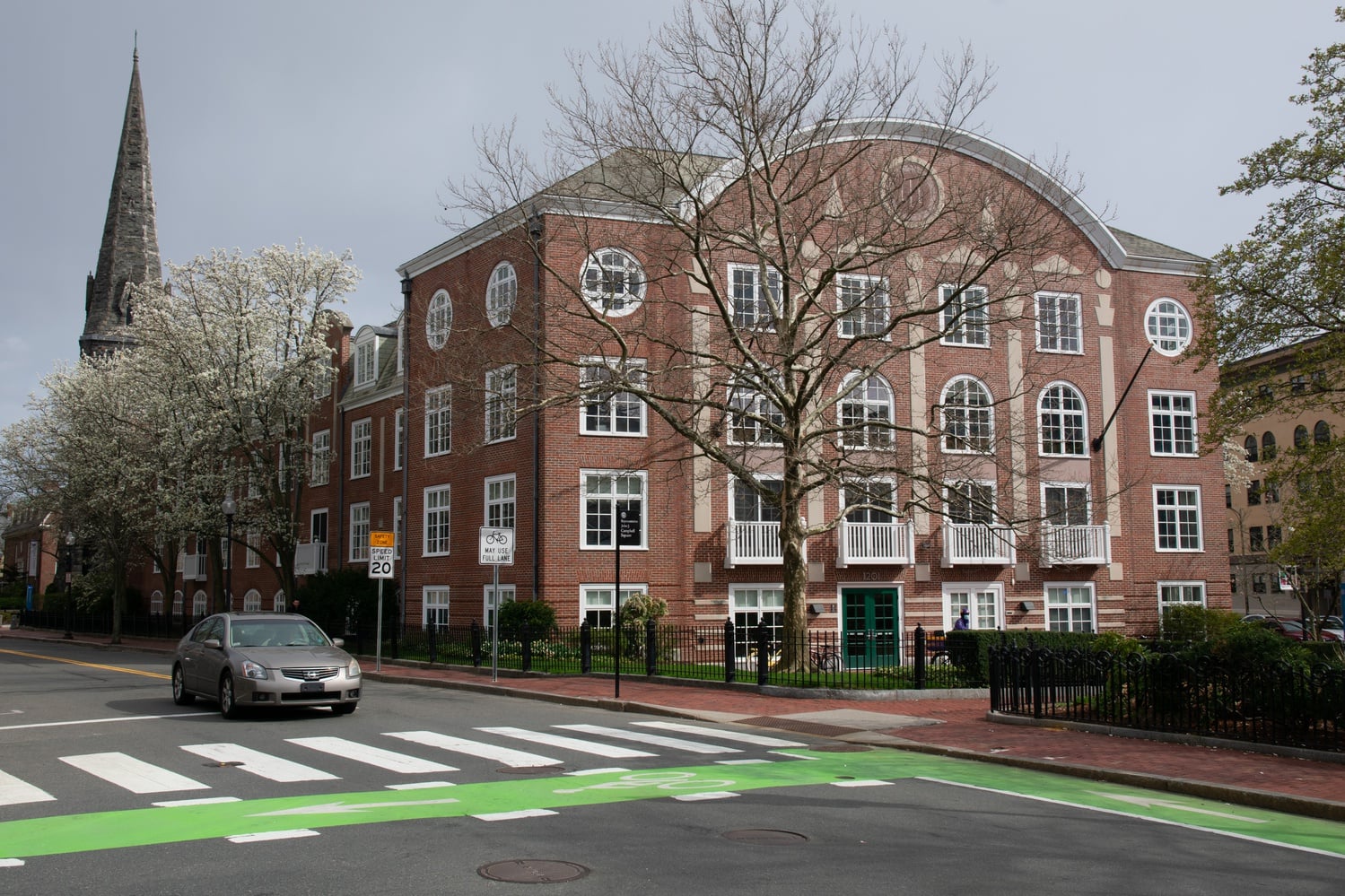 The Inn at Harvard serves as overflow housing for Adams House, which is currently undergoing renovations. Adams House residents blamed lax security for the theft of more than $8,000 worth of possessions from a Randolph Hall dorm on Saturday night.