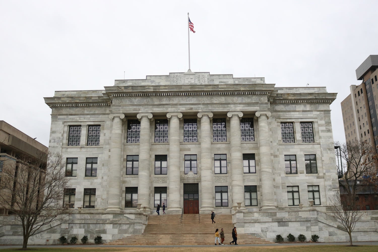 Harvard Medical School is located in the Longwood Campus. Families affected by the mishandling of remains at Harvard Medical School appealed a judge's decision to dismiss their class action lawsuit against Harvard.