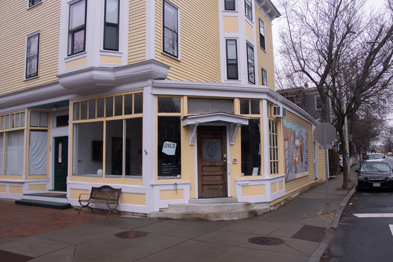 David Craft, a former assistant professor at Massachusetts General Hospital, founded Gallery 263, a non-profit arts space that hosts weekly yoga, critique workshops, music nights, and exhibit openings that routinely spill out into the street.