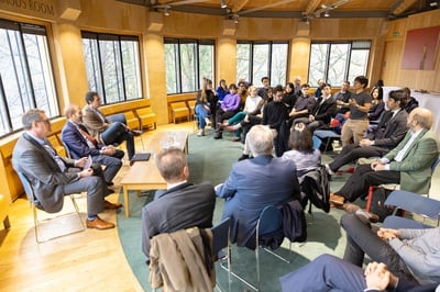 Cover image for Garber Met with Alumni and Donors in London, Miami Over Spring Break