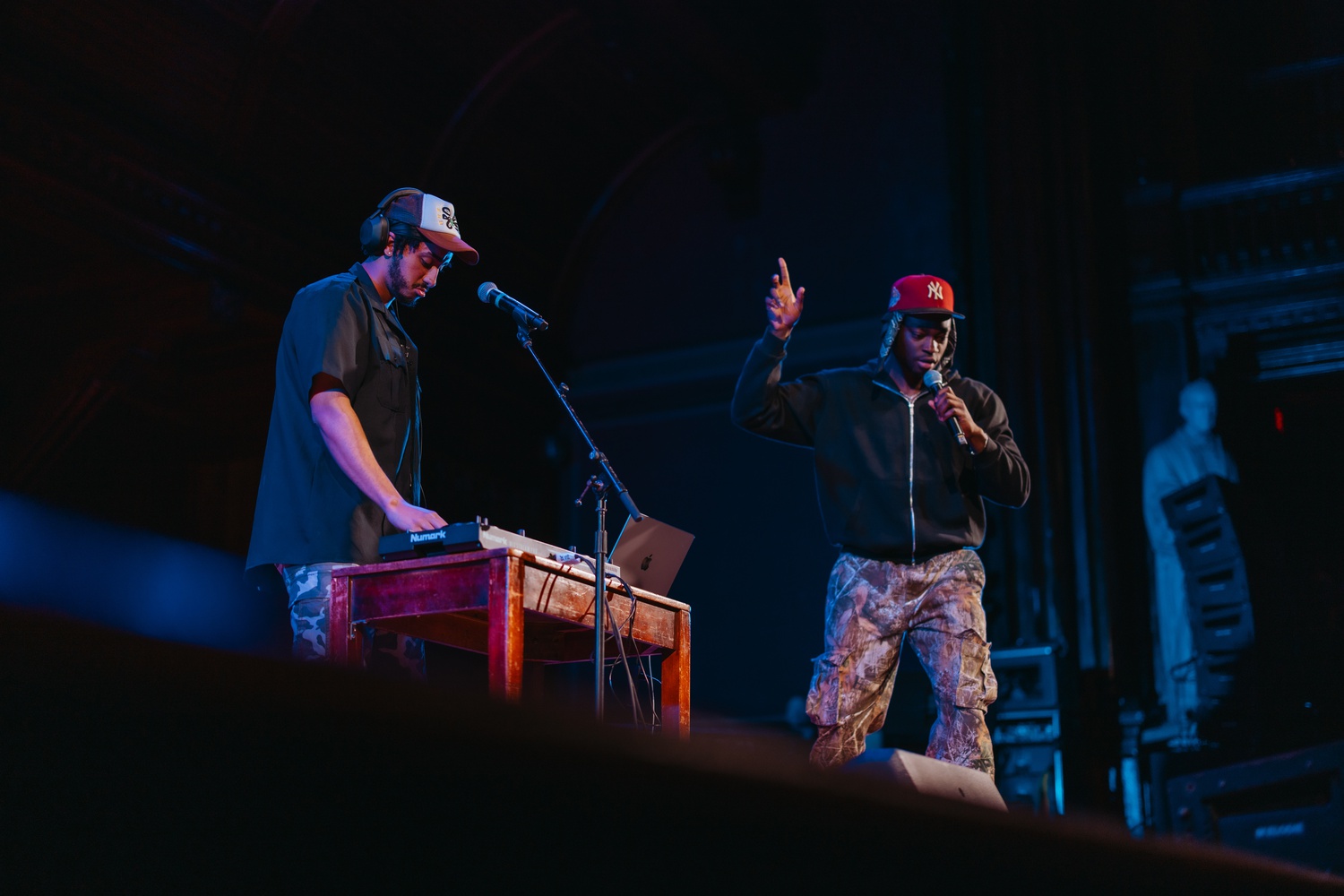 Jaeschel and Hitmaker Hundie perform at Battle for Yardfest 2023.