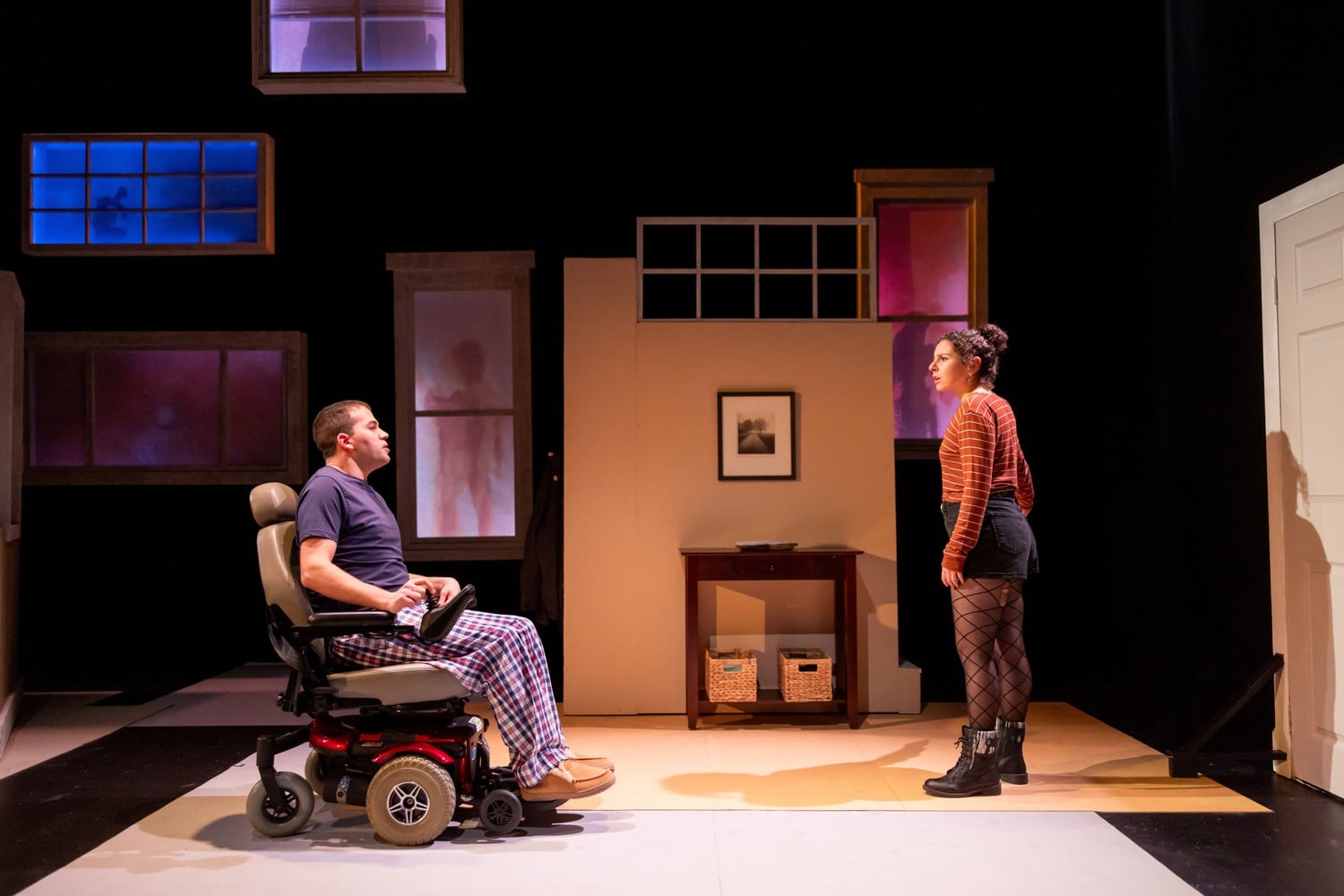 Sean Leviashvili and Gina Fonseca in "Cost of Living."