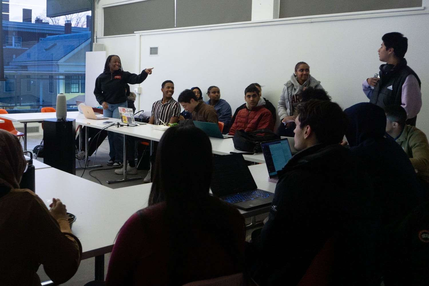 The Harvard Undergraduate Association meets monthly in the Mount Auburn Room of the Smith Center on Monday nights. The HUA passed proposals to fund a queer prom and launch an AI project on Monday evening.