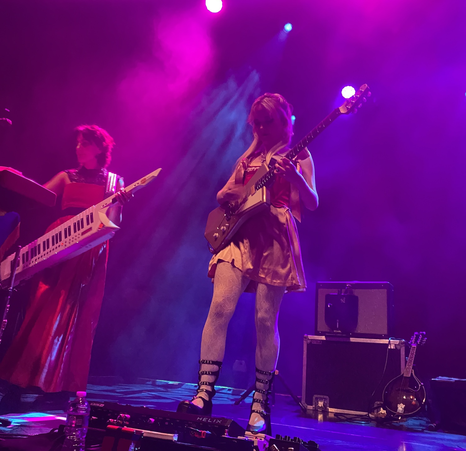 The guitars in the chorus and especially the bridge provided a climactic build-up alongside the vocals that culminated in a performance one couldn’t help but feel in their soul.