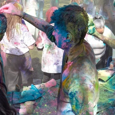 Cover image for Harvard Celebrates Holi, Hindu Festival of Colors