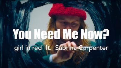 Cover image for girl in red 'You Need Me Now' Picture