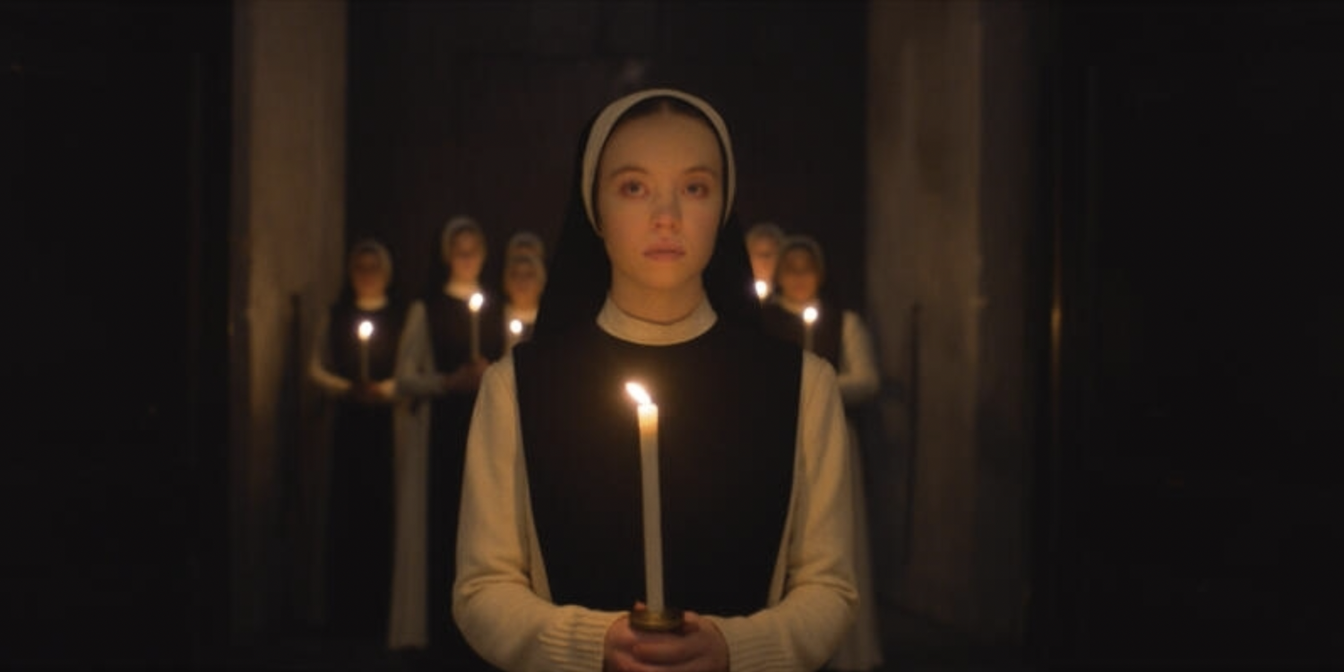 Sydney Sweeney as Cecilia in her newest film "Immaculate" By Courtesy of NEON