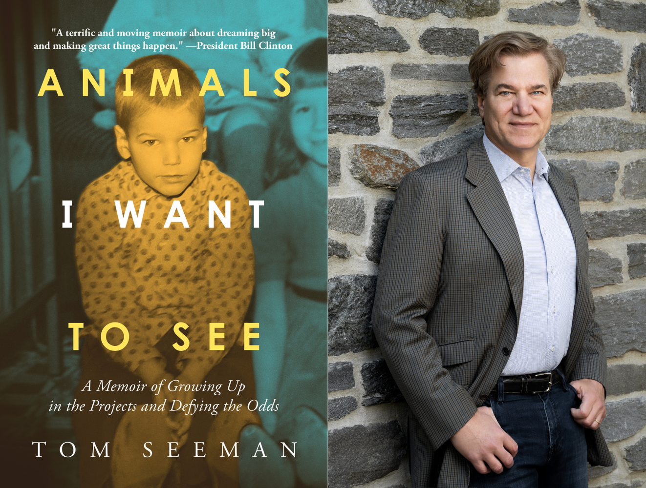 Harvard alumnus Tom W. Seeman '85 sat down with The Harvard Crimson to discuss his new memoir, "Animals I Want To See."