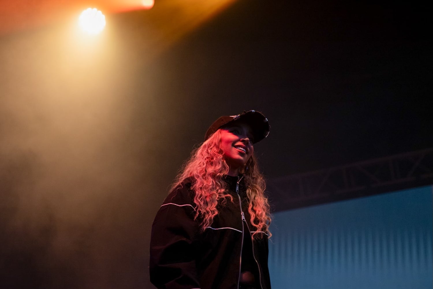 Singer-songwriter Tinashe peforms at Yardfest on Sunday evening. The event also featured performances from Swedish musical duo NOTD and student performers Boom Boom Sauce and Beacon Street.